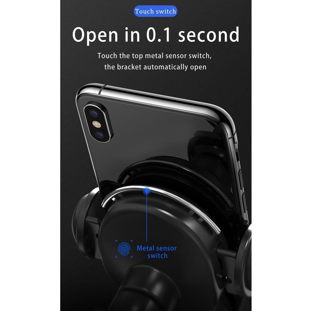 15W FAST Wireless Car Charger for phone