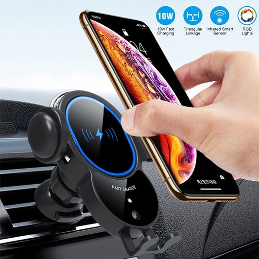 15W FAST Wireless Car Charger for phone